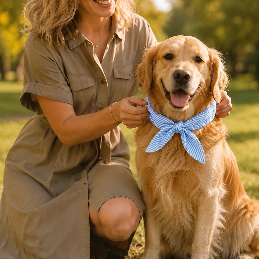 Coolpup – Reusable Cooling Bandana for Dogs, No-Freezer Summer Neck Wrap