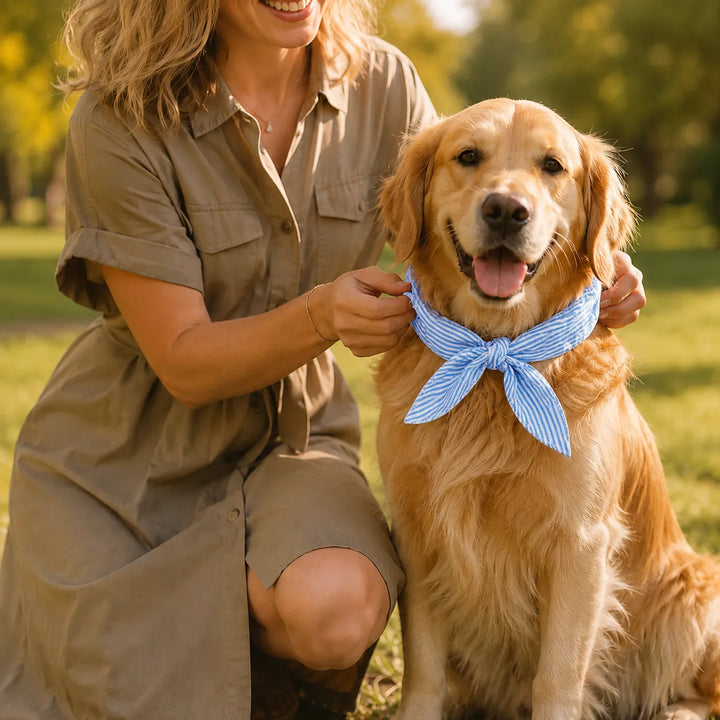 Coolpup – Reusable Cooling Bandana for Dogs, No-Freezer Summer Neck Wrap