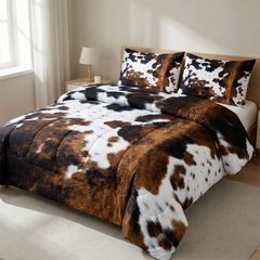 Ranchero – Western Cowhide Comforter Set