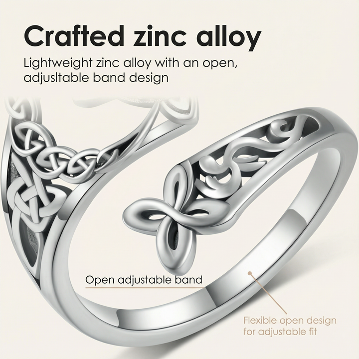 Keltara – Celtic Witches Protection Knot Ring