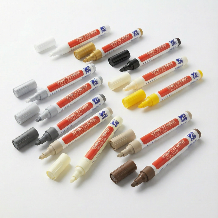 Groutglow™ Waterproof Grout Pen for Tile Repair all colors (12Pcs)