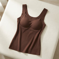Veluna – Thermal Tank Top with Built-In Bra
