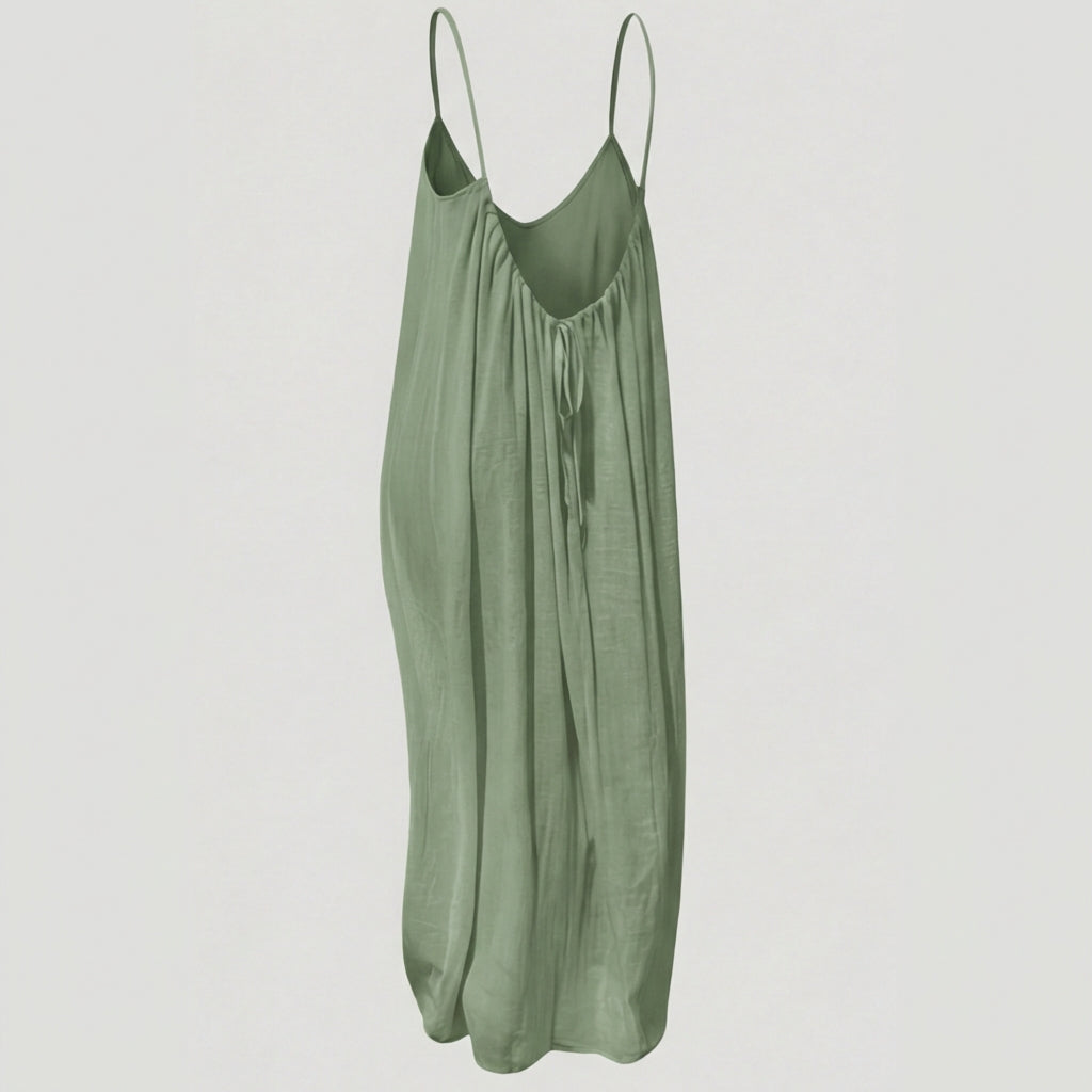 Soleia™ Flowy Open Back Summer Maxi Dress