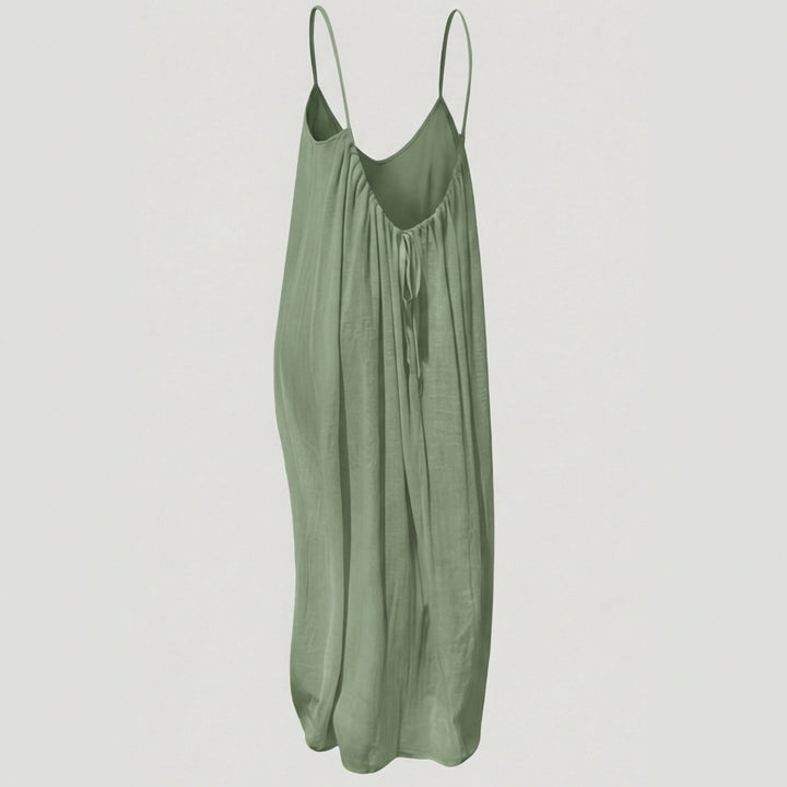 Soleia™ Flowy Open Back Summer Maxi Dress