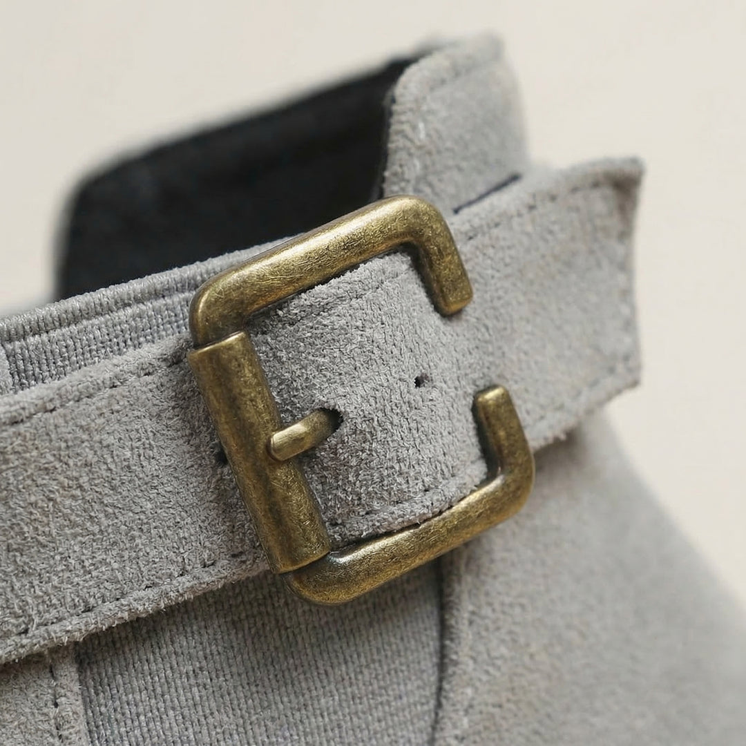 Solace™ – Slip On Low Heel Ankle Boots