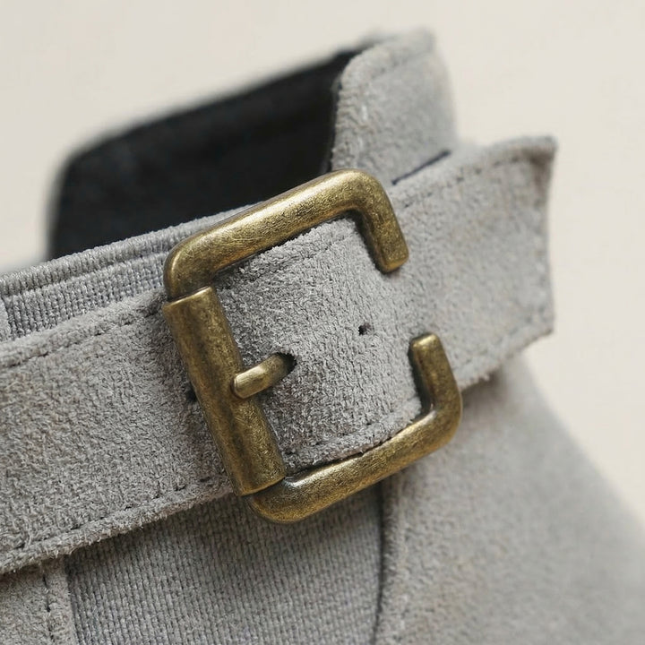 Solace™ – Slip On Low Heel Ankle Boots