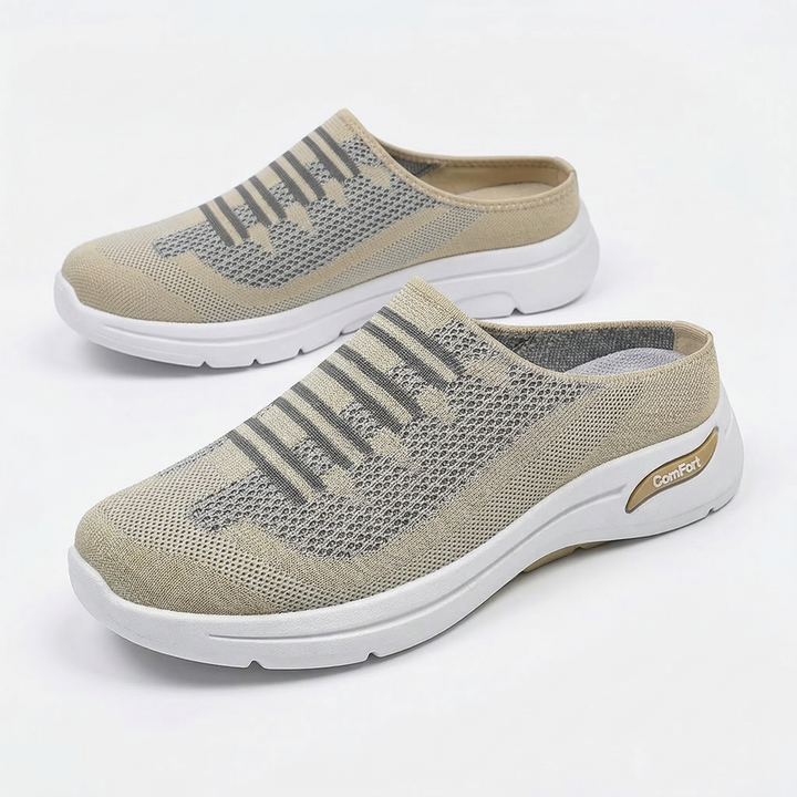 Stepvana – Breathable Air Cushion Slip On Mules for Women