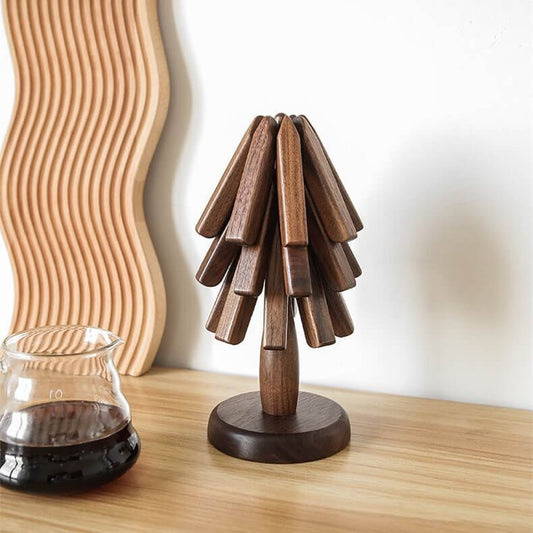Waldrift™ – Black Walnut Trivet Set (50% Off)