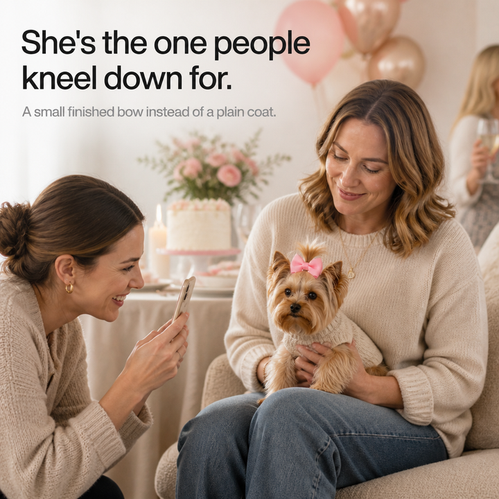 Browsie - Cute Pet Bowknot Hair Clips For Dogs And Cats