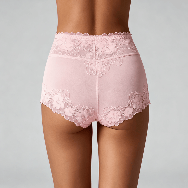 Lacella – Women's Soft Lace Panties for All Day Comfort Light pink / S