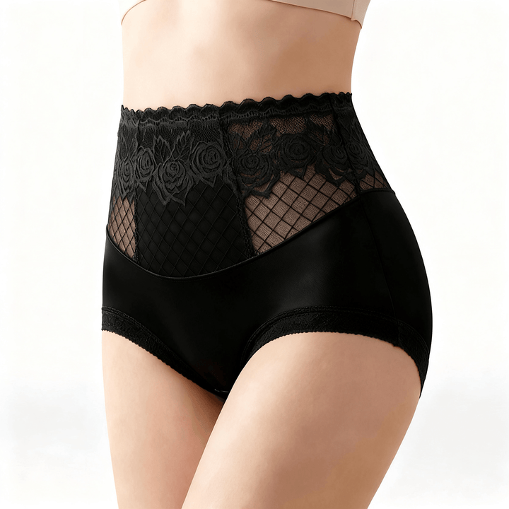 Lacyfit – Silky Sculpt High Waist Shaping Panties Black