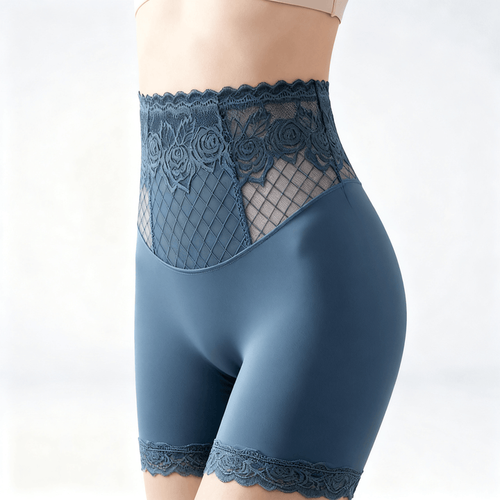 Lacyfit – Silky Sculpt High Waist Shaping Panties Dusty Blue
