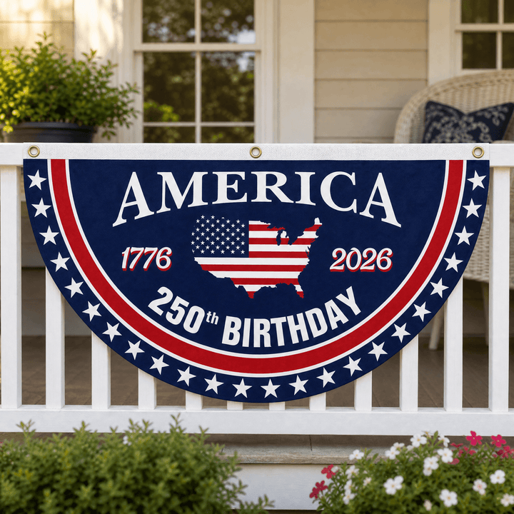 Libertara - 250th Anniversary America Fan Flag Style #1