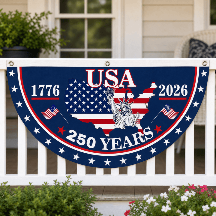 Libertara - 250th Anniversary America Fan Flag Style #2