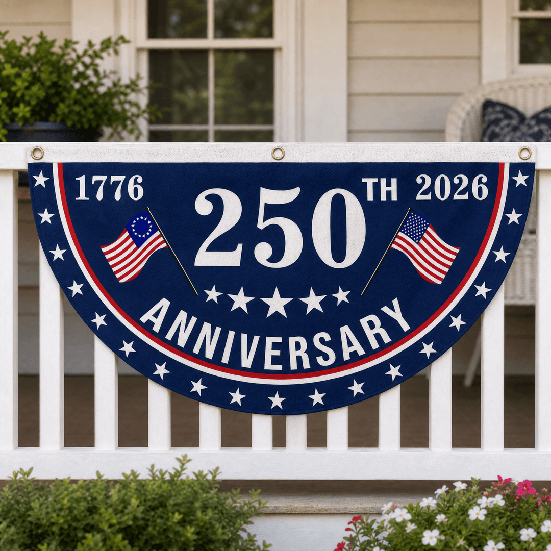 Libertara - 250th Anniversary America Fan Flag Style #5