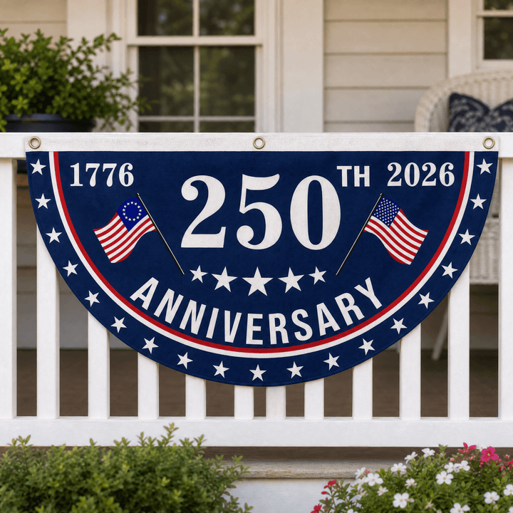 Libertara - 250th Anniversary America Fan Flag Style #5