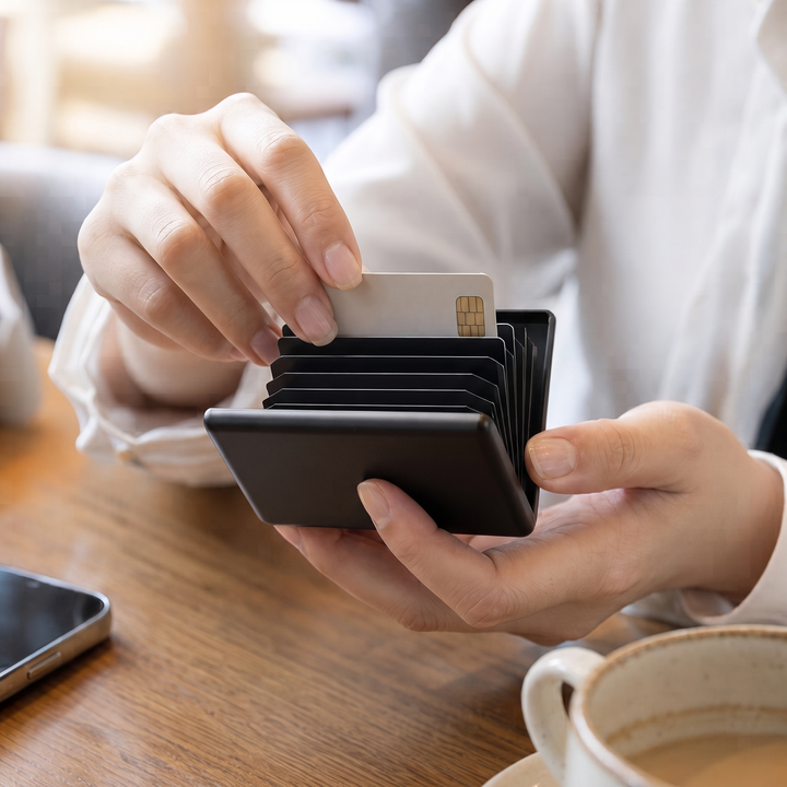 CardVault – Slim Compartment Wallet