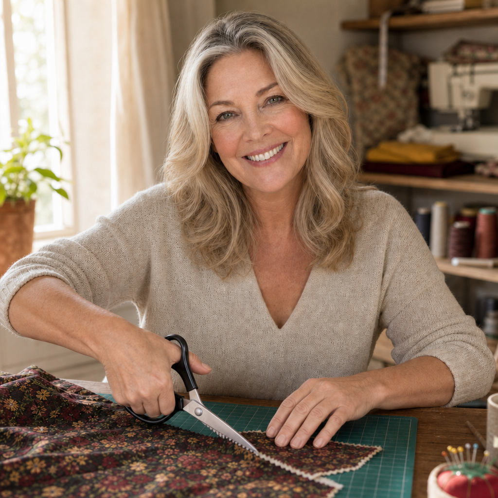 Zagsnip – Spring-Assisted Zigzag Pinking Shears