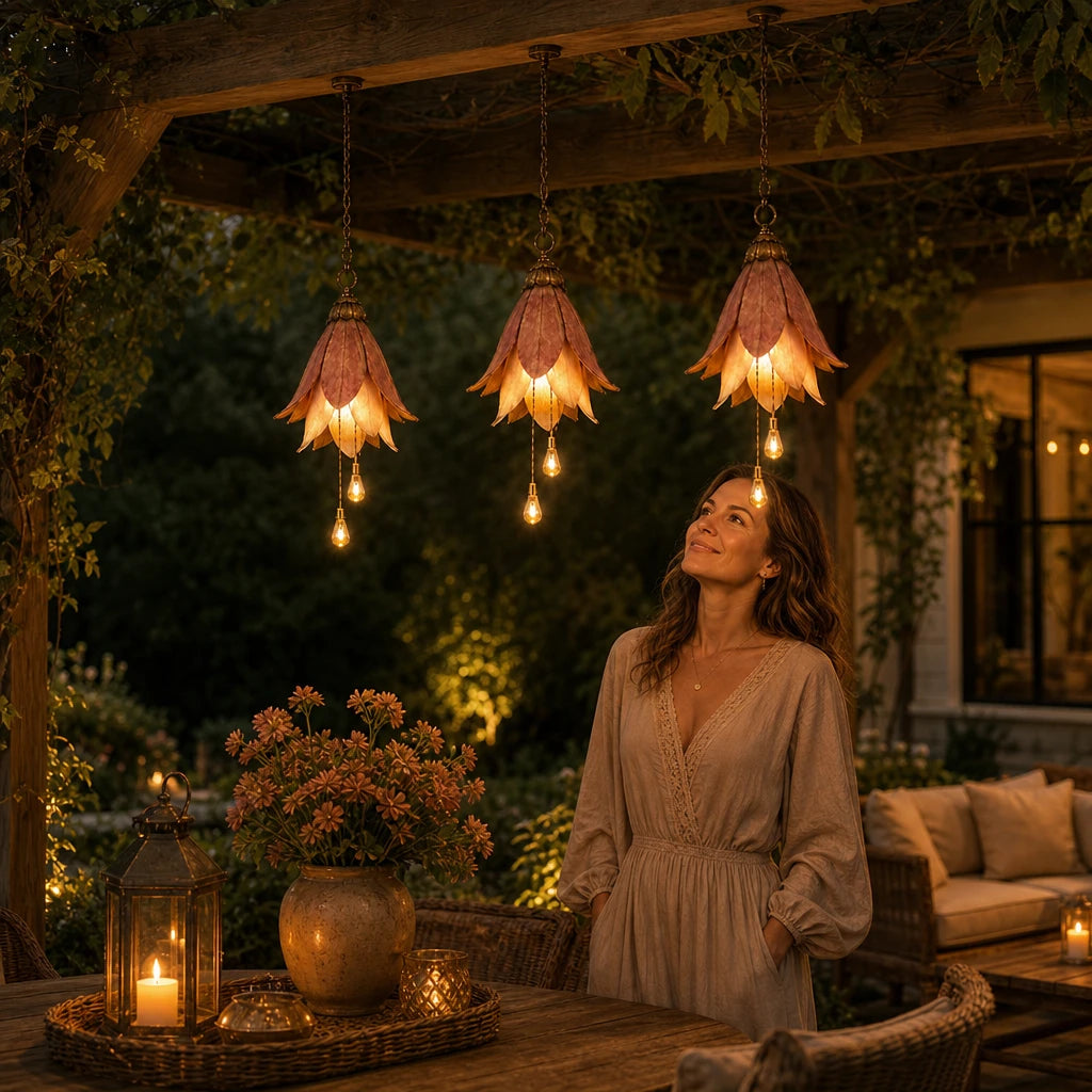 Florabloom – Flower-Shaped Hanging Pendant Lights