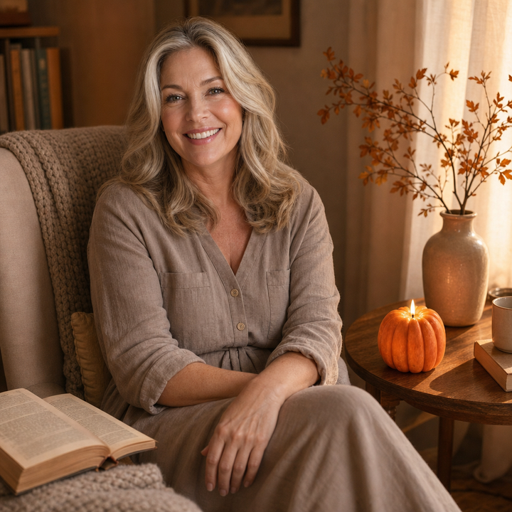 Glovern – Pumpkin-Shaped Cordless Flameless Candle