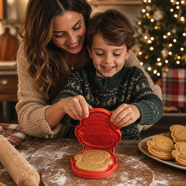 Clever & Co – Santa Face Hand Pie Press