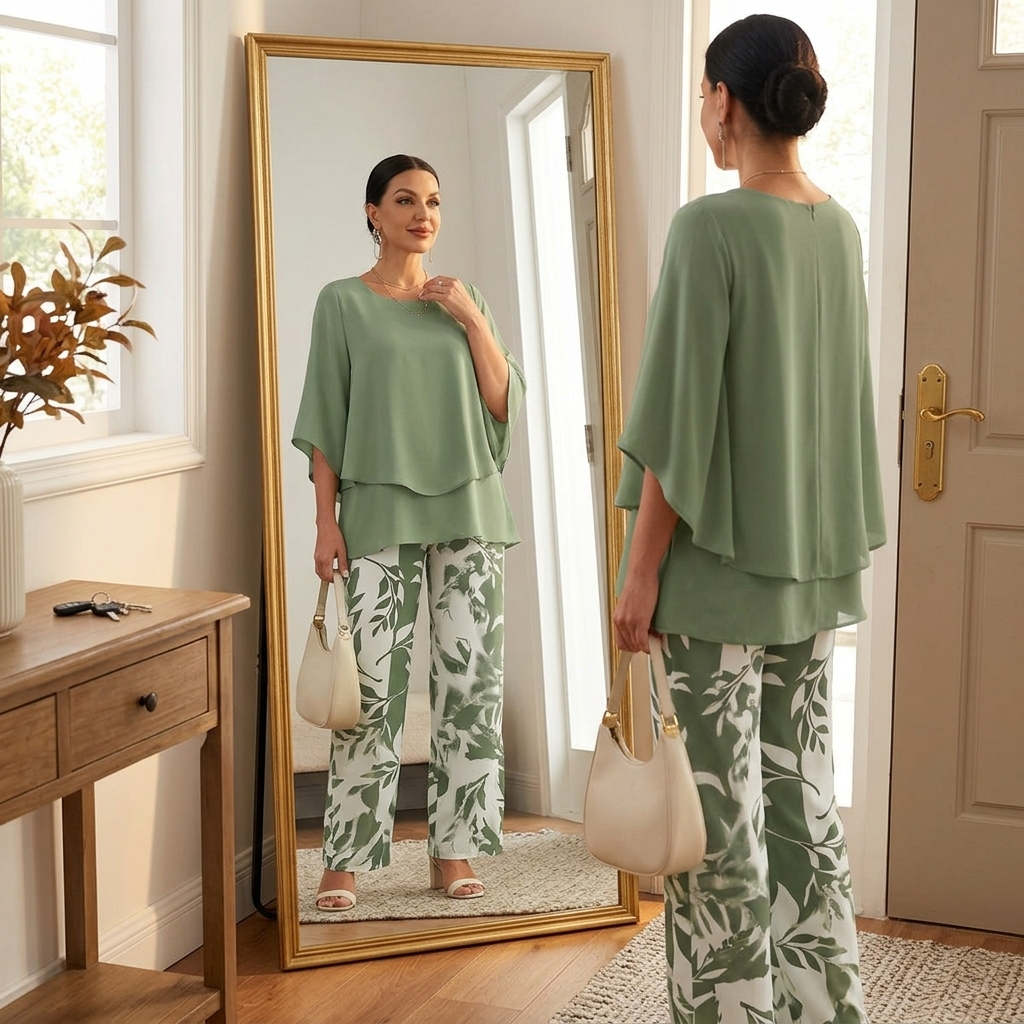 Elara – Flowy Two Piece Set for Women