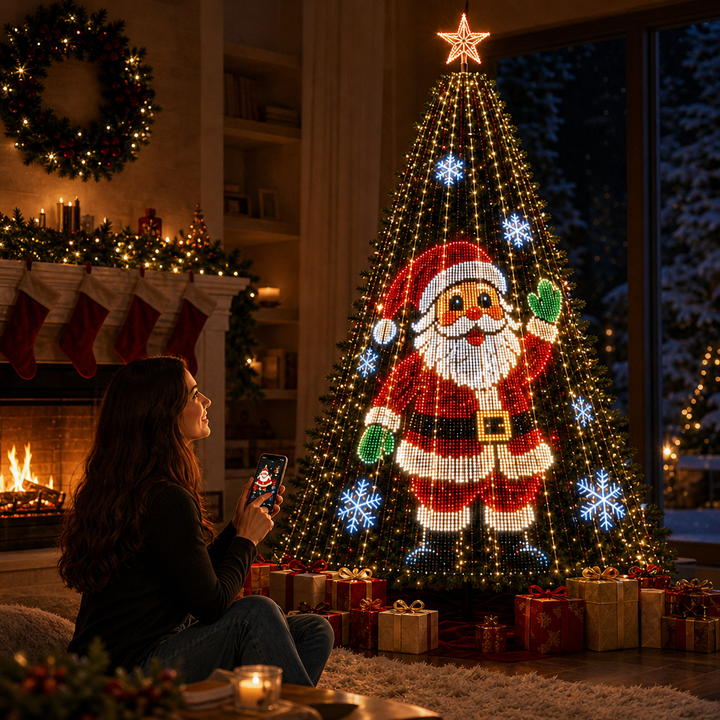 Glowmation – App-Controlled Animated LED Christmas Tree Lights