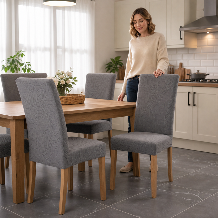 Velvella – Stretch Velvet Dining Chair Covers