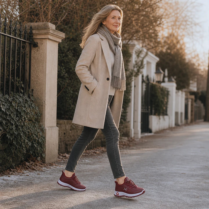Warmstep – Water-Resistant Lined Walking Shoes