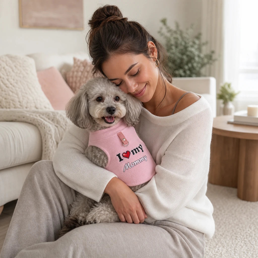CosyPaw – Fleece-Lined Printed Dog Sweater