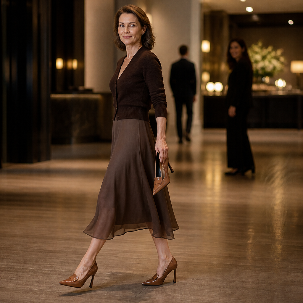 Duvall Poise – Pointed-Toe Cushioned Stiletto Pumps