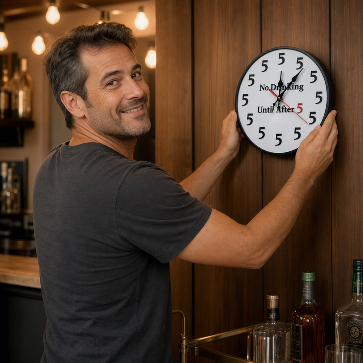 After Five – All-5-Hour Beer Wall Clock