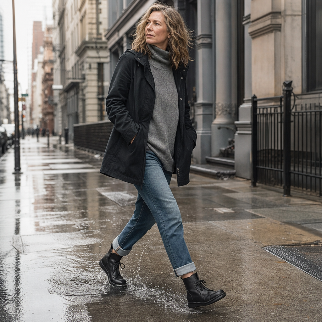 Marisol – Block-Heel Ankle Boots