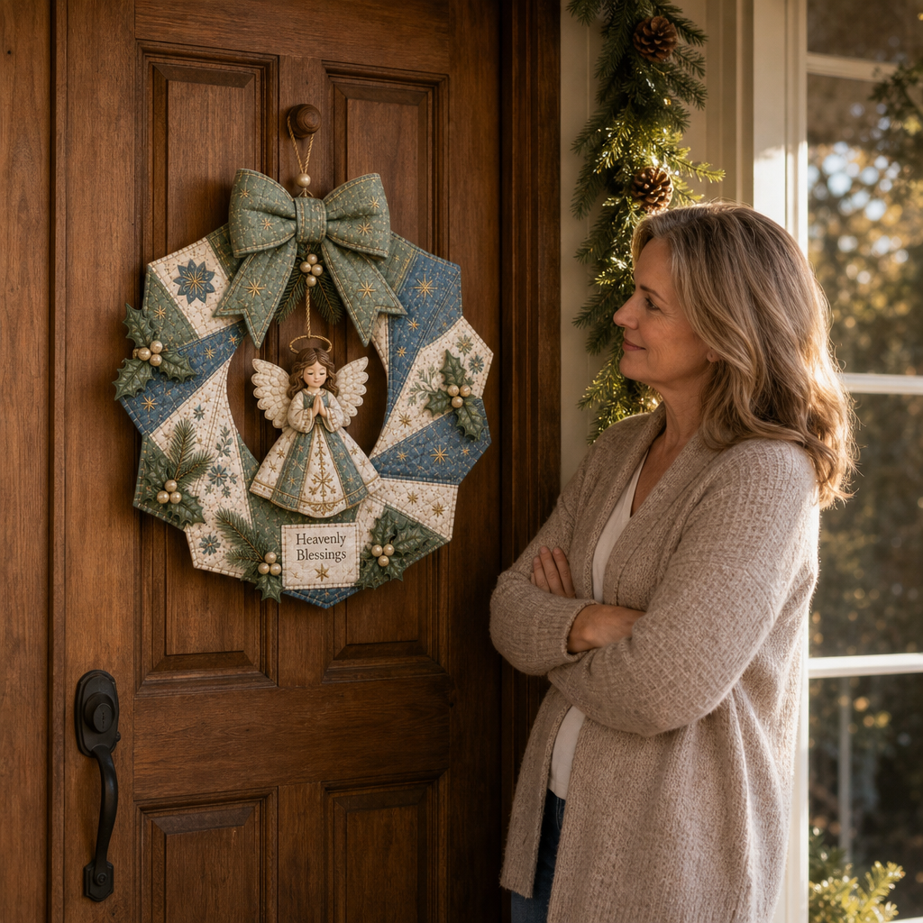 Tuckwreath – No-Sew Quilted Fabric Wreath Kit