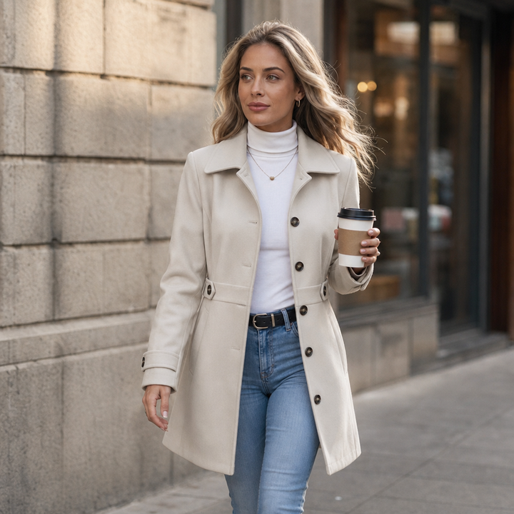 Silhouette – Belted Tailored City Coat