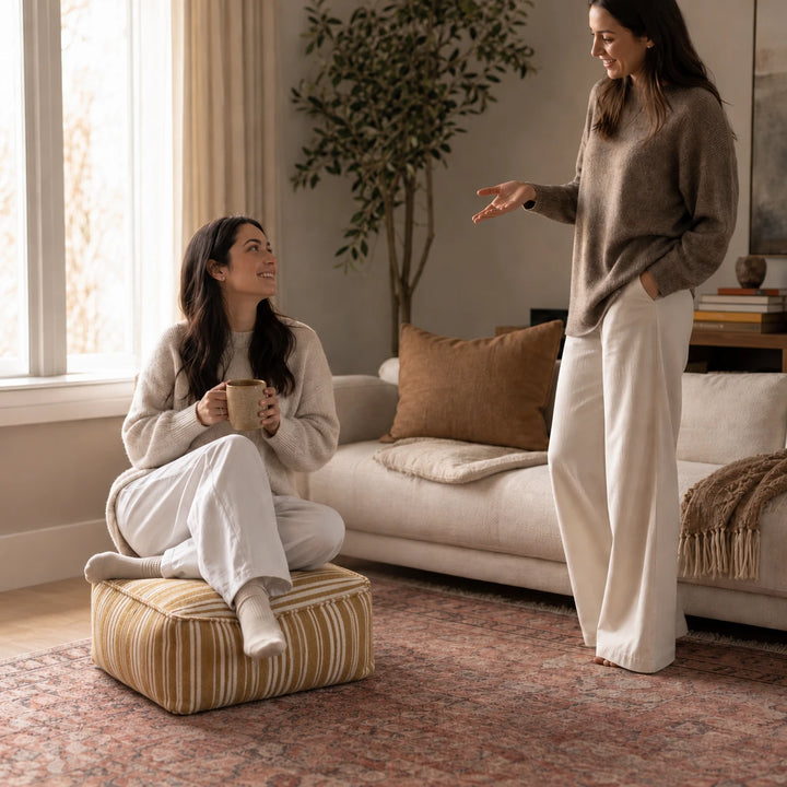 Nestwell – Fillable Fabric Storage Ottoman Cover