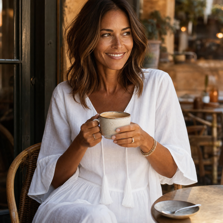 Solera – Women's Breezy V-Neck Cotton Dress