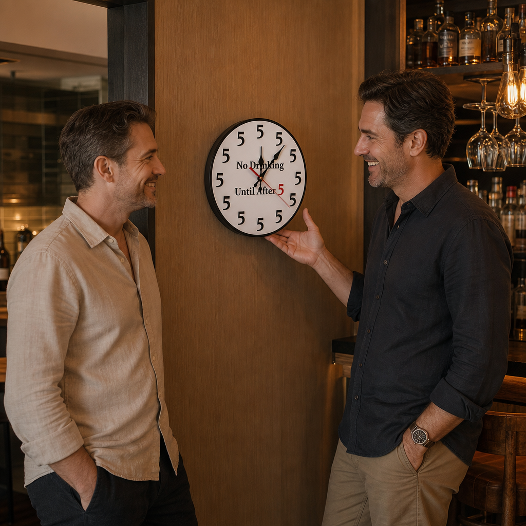 After Five – All-5-Hour Beer Wall Clock