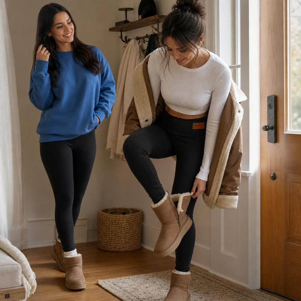 Veluna – High-Waisted Pocket Leggings
