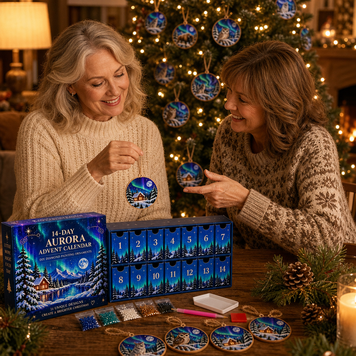 Aurora Keepsake – 14-Day Diamond Painting Ornament Kit