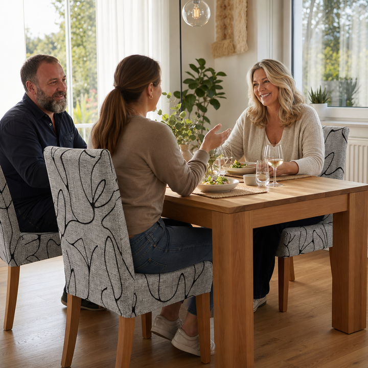 Snugchair – Elastic Fitted Dining Chair Cover