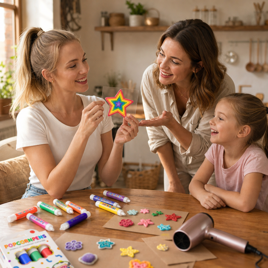 Puffora – Heat-Activated 3D Puffy Art Pens