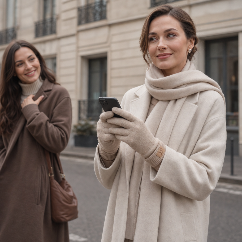 Cashmere Touch – Cashmere Wool Touchscreen Gloves