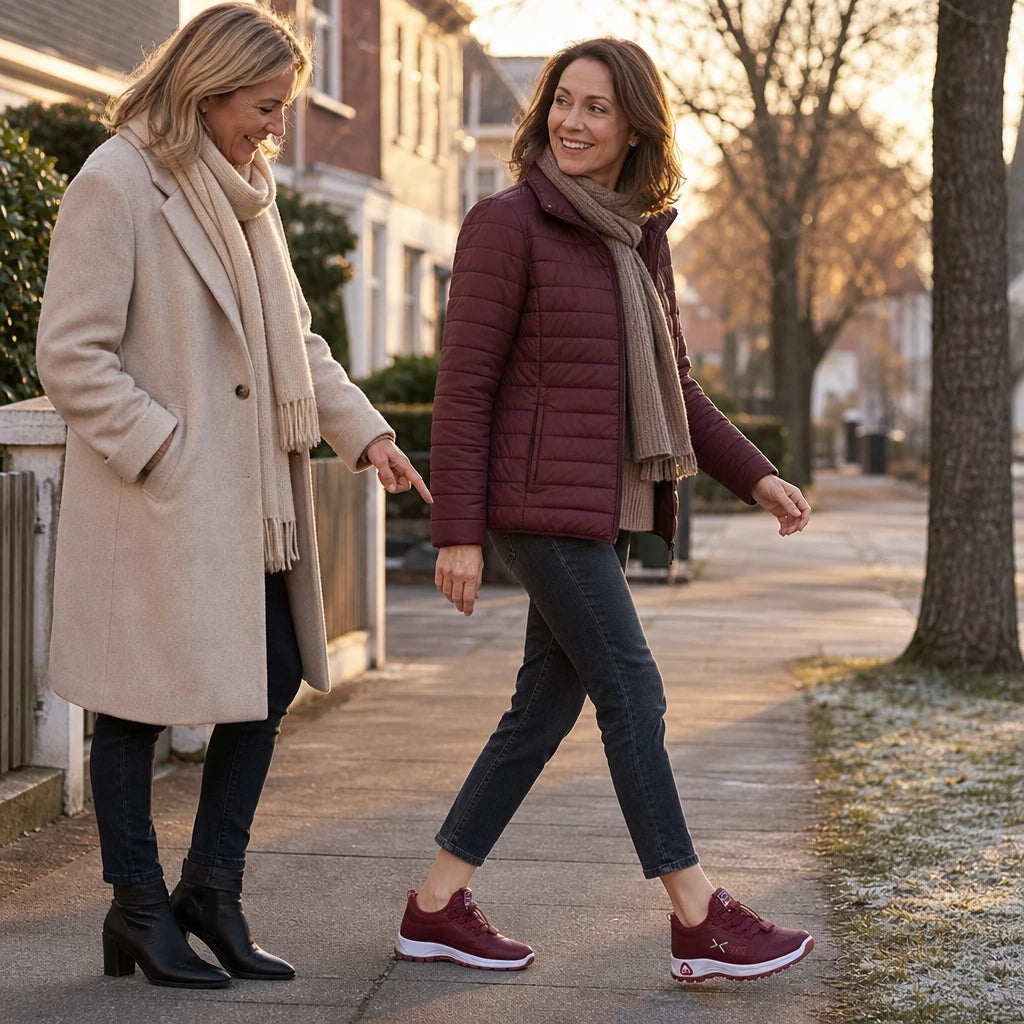 Warmstep – Water-Resistant Lined Walking Shoes