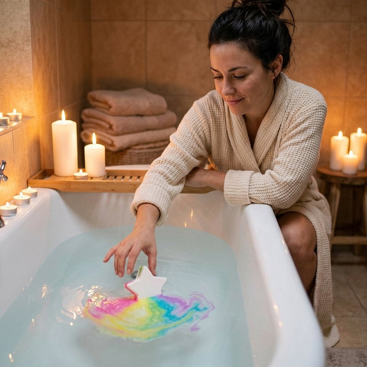 Bathfizz – Rainbow Bath Bombs in Fun Shapes