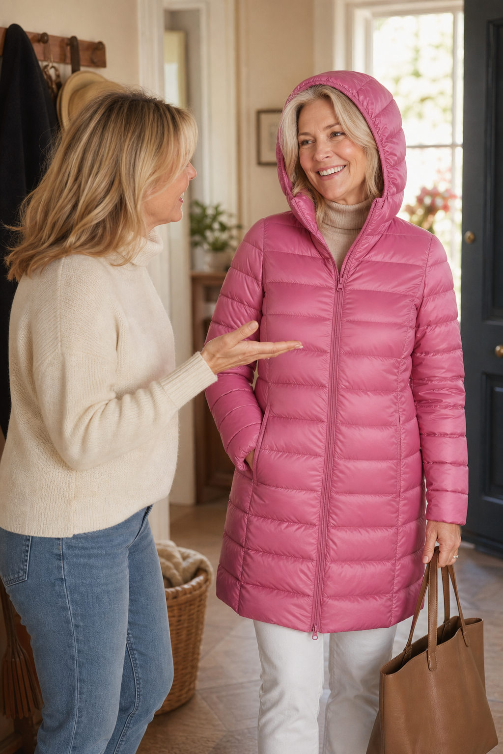 Featherlyte – Detachable-Hood Packable Ultralight Puffer Jacket