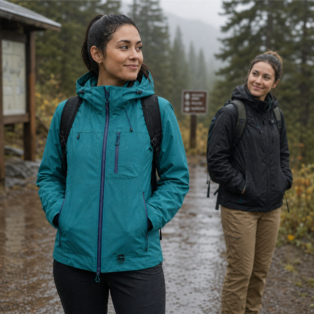 Vantrek – Lotus-Effect Waterproof Windbreaker Jacket