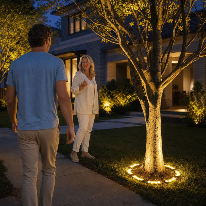 Ringlume – Segmented Ring Solar Tree Light