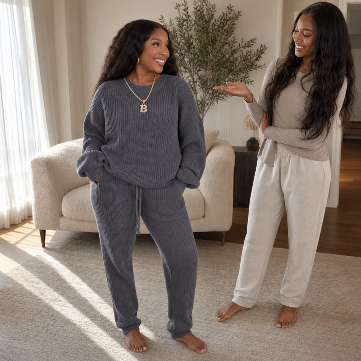 Ribelle – Ribbed Knit Two-Piece Set
