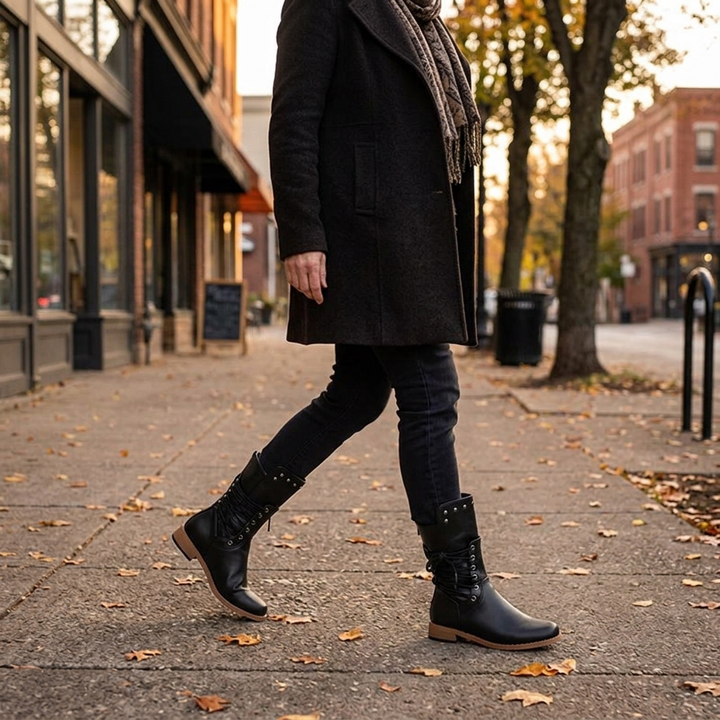 Westlyn – Women's Wool Lined Lace Up Ankle Boots